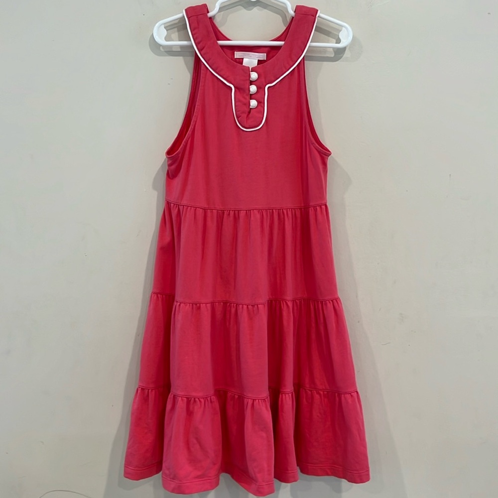 Janie and Jack Girls Fuchsia Girls Summer Dress Size 6.
